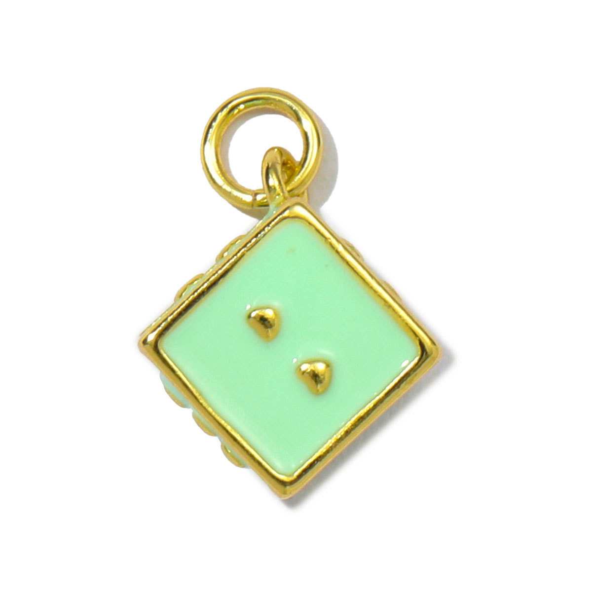 6pcs/pack Fashion Copper Enamel Dice Starfish DIY Charms Colorful Heart Mermaid Tail Necklace Pendants Women Dog Jewelry