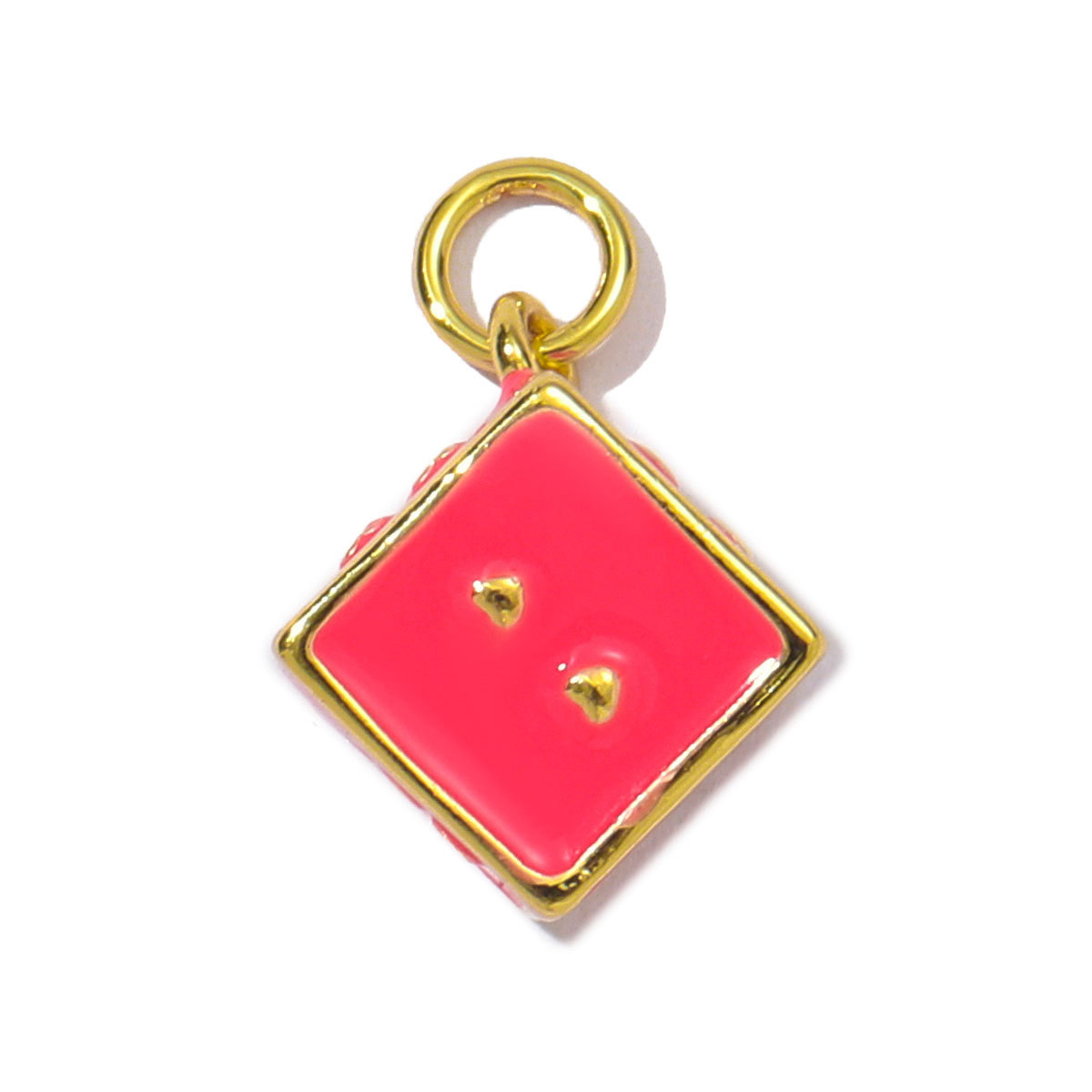 6pcs/pack Fashion Copper Enamel Dice Starfish DIY Charms Colorful Heart Mermaid Tail Necklace Pendants Women Dog Jewelry