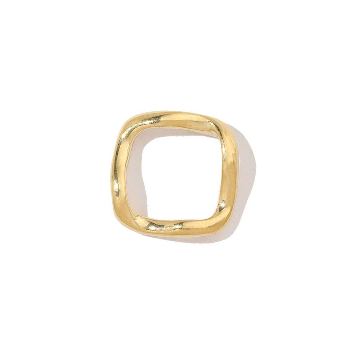 6pcs/pack French Style Stainless Steel Gold Color Hollow Geometric Charms Enamel Heart DIY Small Accessories For Necklaces Making