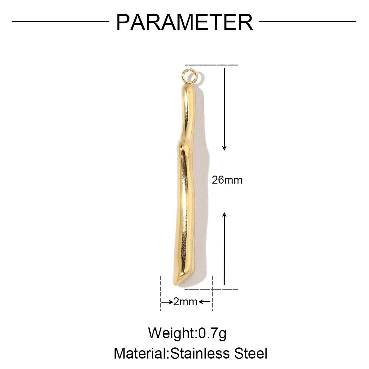 6pcs/pack Stainless Steel 18k Gold Color Heart Buddha Eye Charms Wholesale Pin Spanner DIY Small Pendant For Jewelry Making