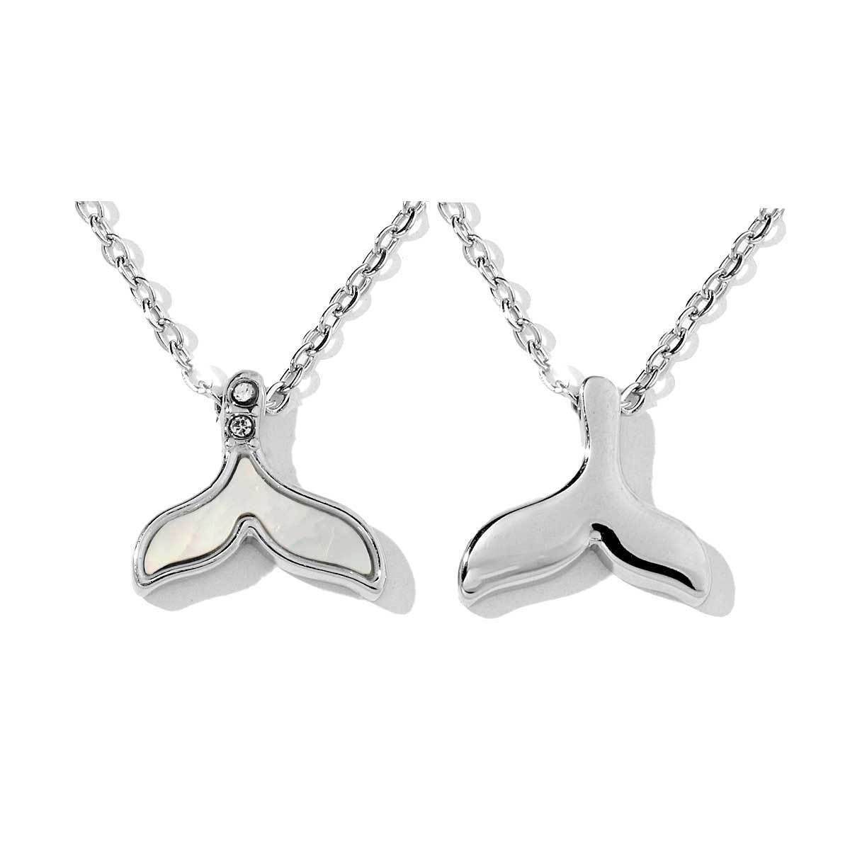 6pcs/pack French Stainless Steel Round Heart-Shaped Shell Zircon Charms Clover Butterfly Necklace DIY Small Pendant Accessory