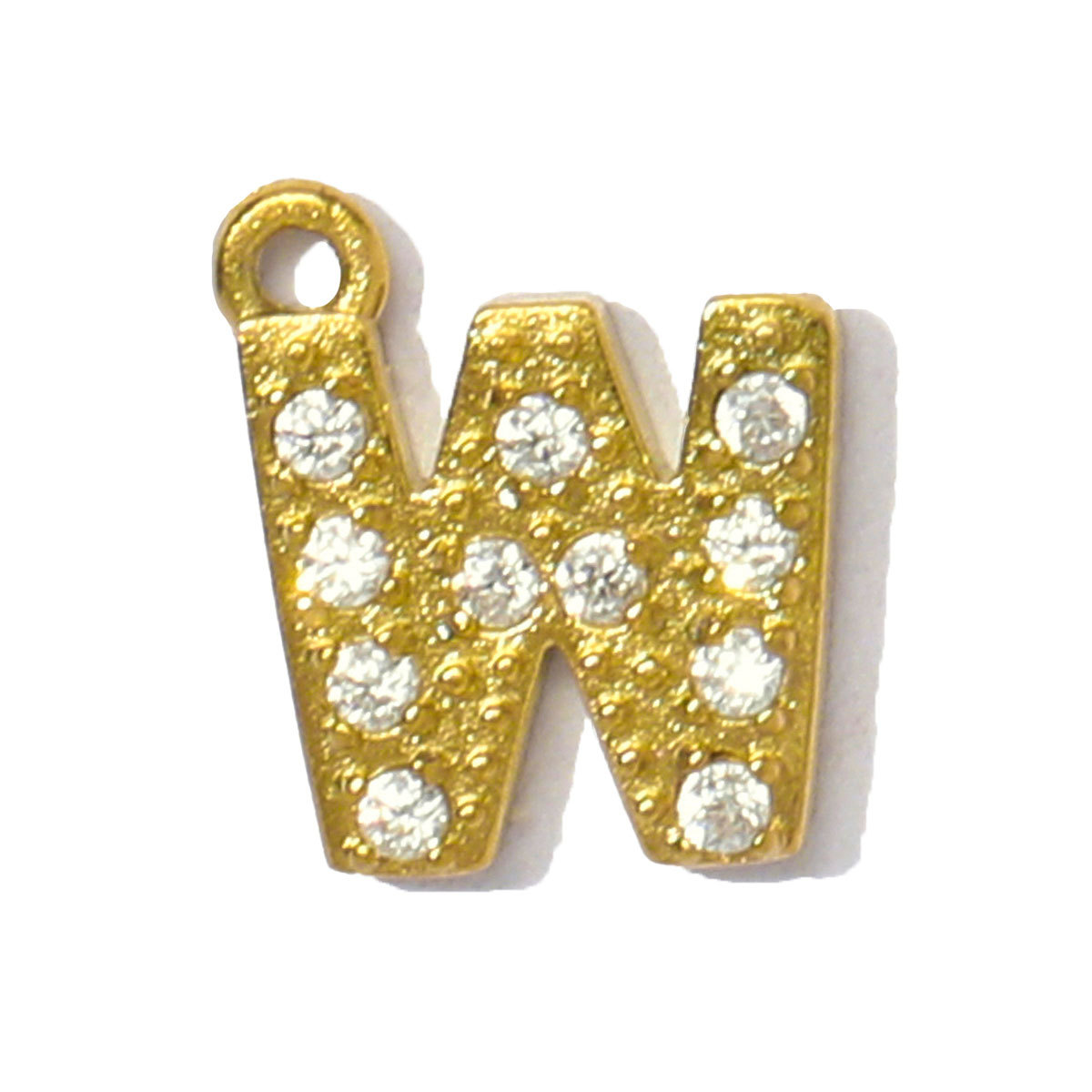 6pcs/pack French Small Cubic Zircon Alphabet Name Necklace Pendants Stainless Steel Capital A-Z 26 Letter DIY Charms Women Earring Jewelry