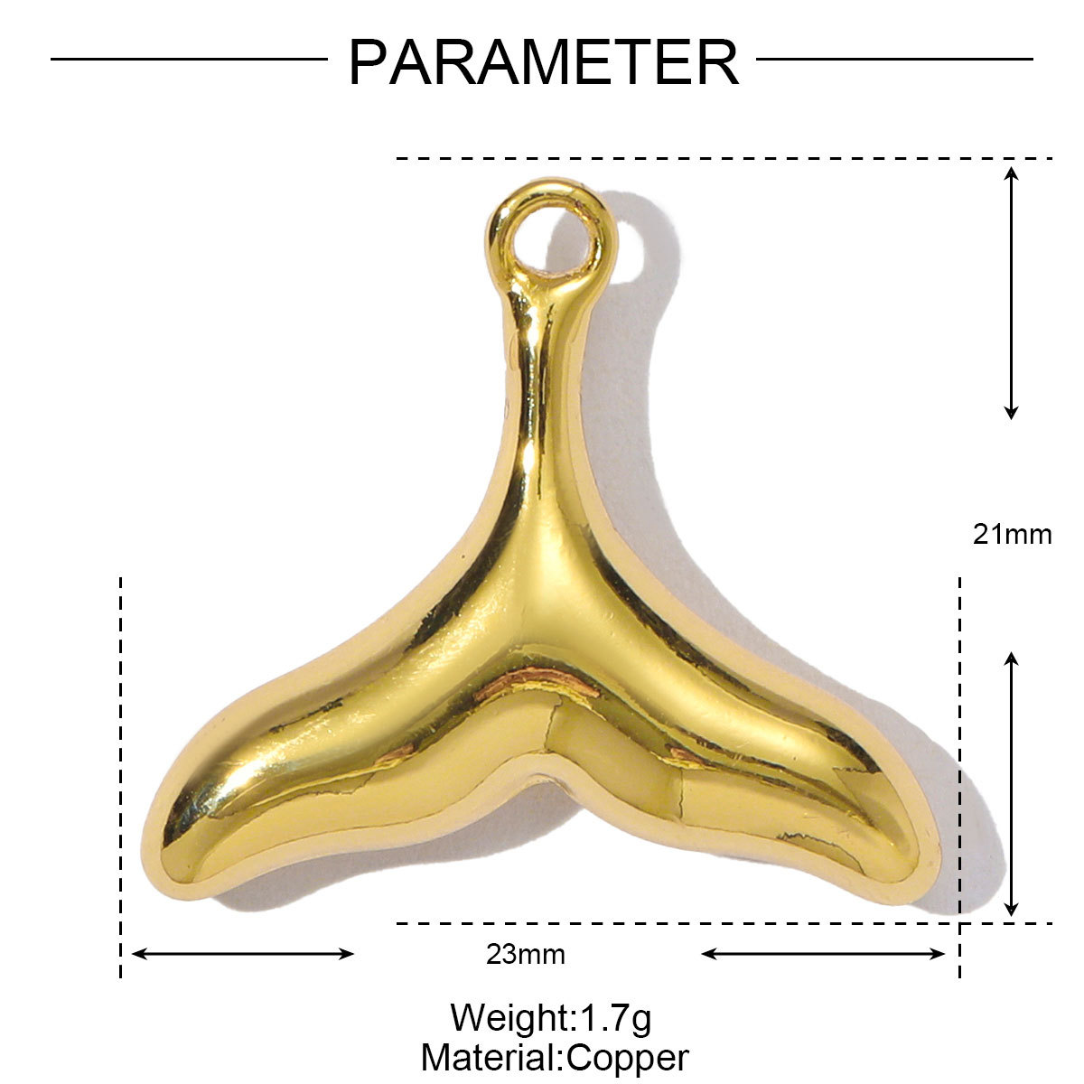 6pcs/pack Copper Cubic Zircon Women Butterfly Heart Necklace Pendant Enamel Mermaid Tail Diy Charms Dolphin Jewelry Wholesale