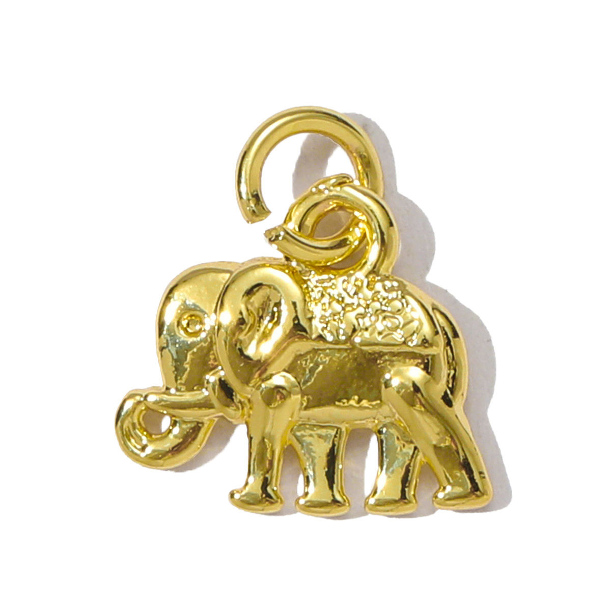 6pcs/pack Copper Cubic Zircon Little Boy Girl Astronaut Necklace Pendant Football Baseball Diy Charms Dog Elephant Jewelry Wholesale