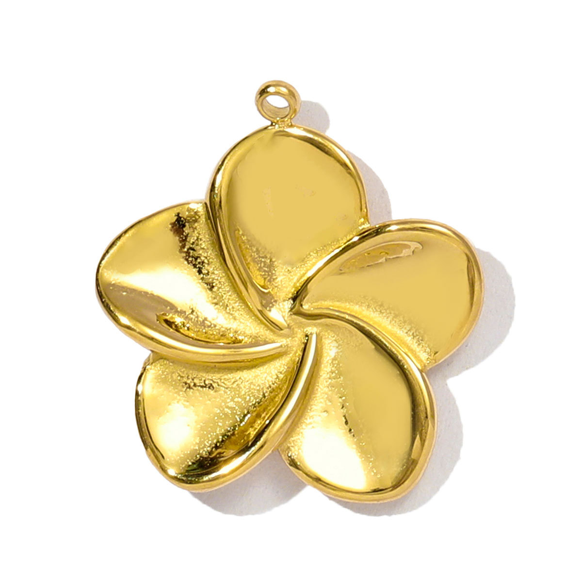 6pcs/pack Wholesale Stainless Steel Arc de Triomphe Rainbow Necklace Pendants Heart Flower DIY Charms Women Wing Rule Jewelry