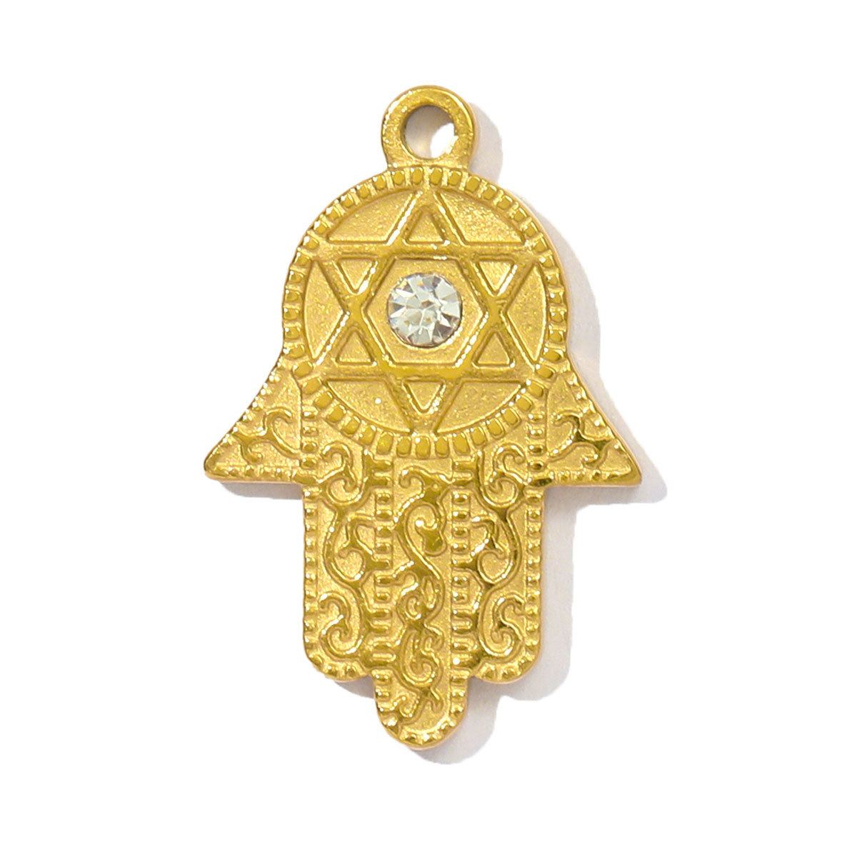 6pcs/pack Wholesale Stainless Steel Arc de Triomphe Rainbow Necklace Pendants Heart Flower DIY Charms Women Wing Rule Jewelry