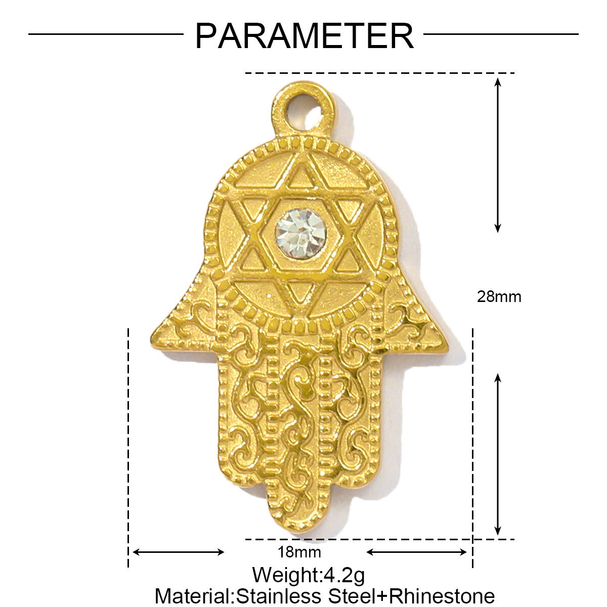 6pcs/pack Wholesale Stainless Steel Arc de Triomphe Rainbow Necklace Pendants Heart Flower DIY Charms Women Wing Rule Jewelry