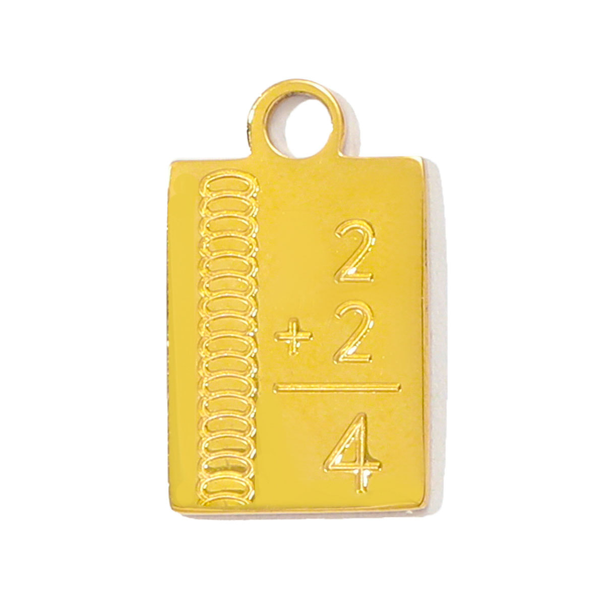 6pcs/pack Wholesale Stainless Steel Arc de Triomphe Rainbow Necklace Pendants Heart Flower DIY Charms Women Wing Rule Jewelry
