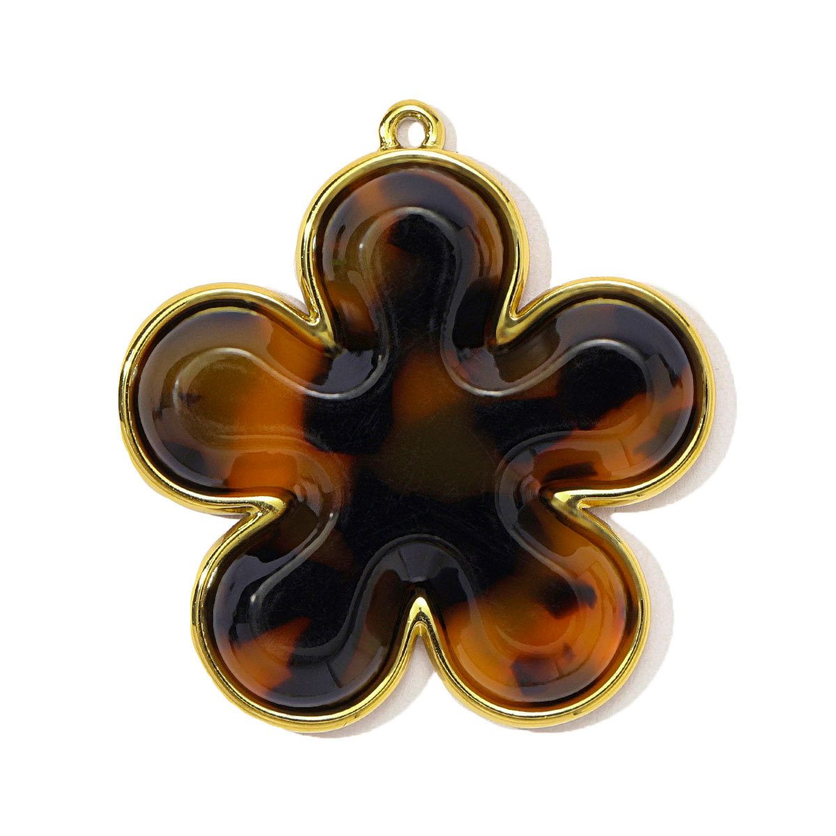 6pcs/pack Stainless Steel Cute Cat Resin Flower DIY Charms Heart Octopus Necklace Pendants Women Boots Garland Earrings Jewelry