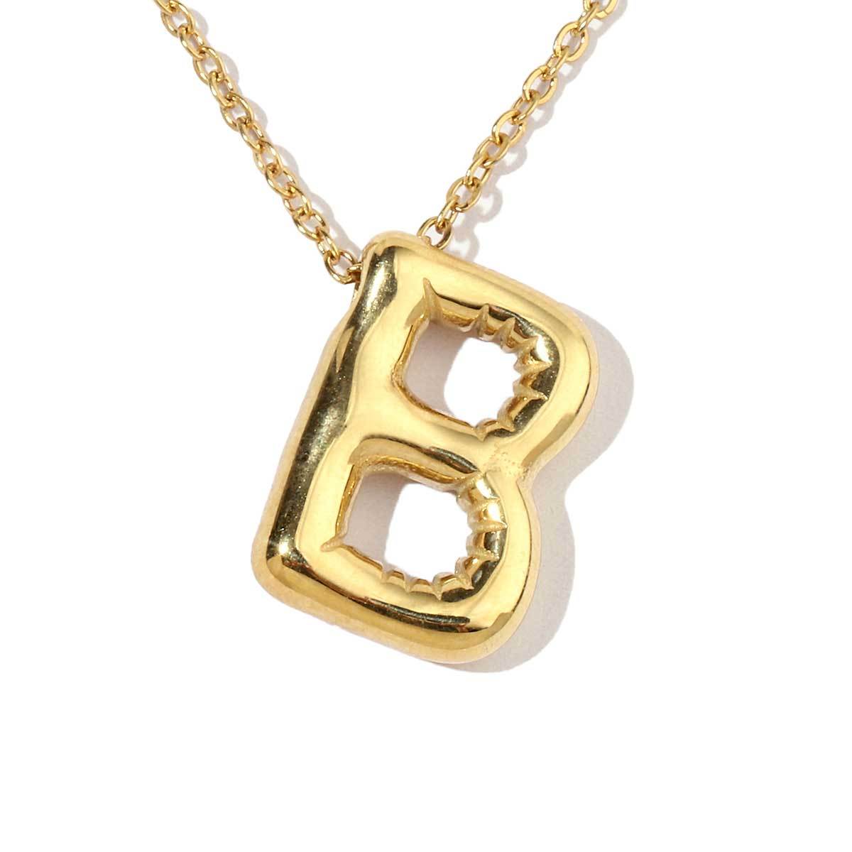 6pcs/pack A-Z Name Letter Stainless Steel DIY Charms Women Alphabet Necklace Pendant Wholesale Gold Color Earring Jewelry
