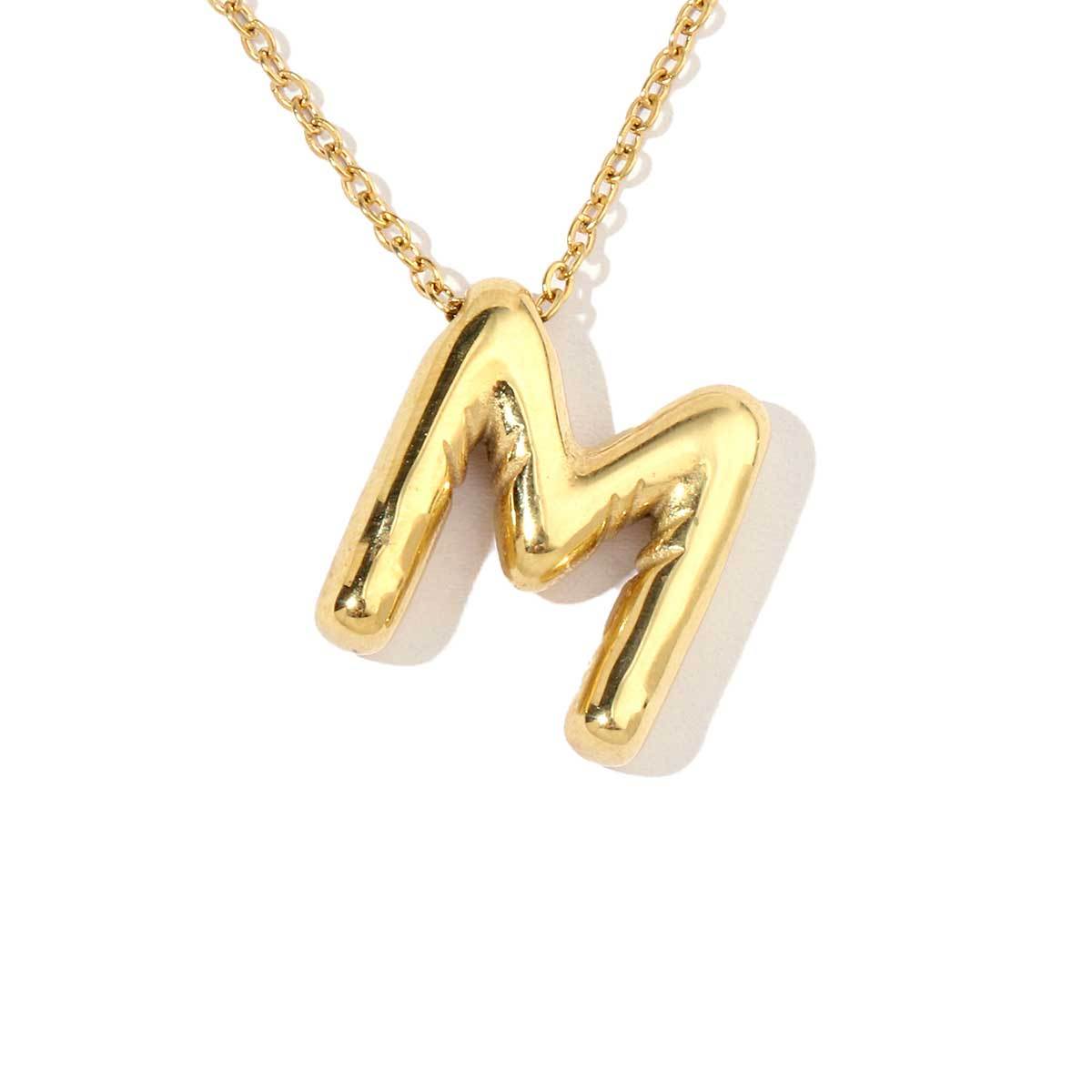6pcs/pack A-Z Name Letter Stainless Steel DIY Charms Women Alphabet Necklace Pendant Wholesale Gold Color Earring Jewelry