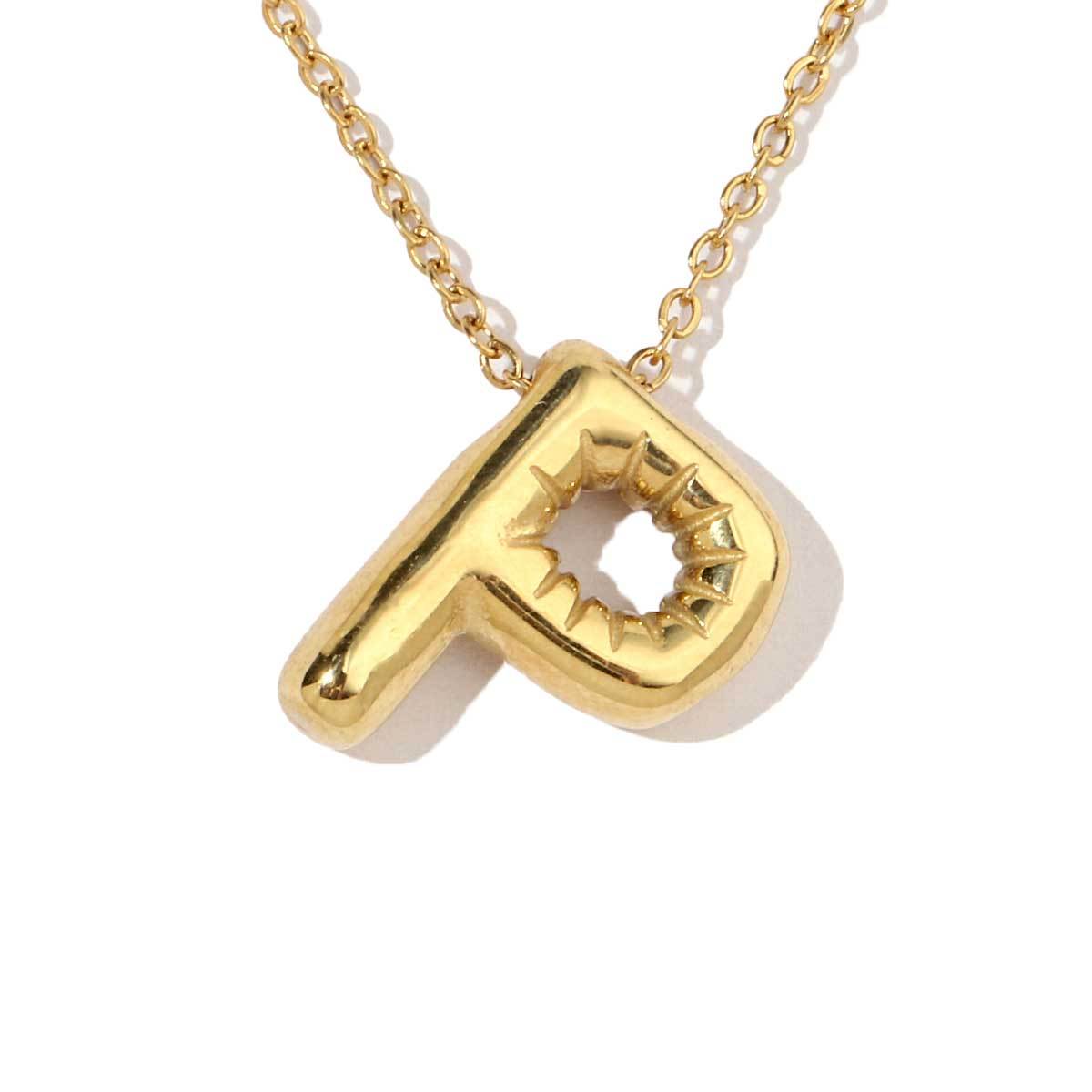 6pcs/pack A-Z Name Letter Stainless Steel DIY Charms Women Alphabet Necklace Pendant Wholesale Gold Color Earring Jewelry