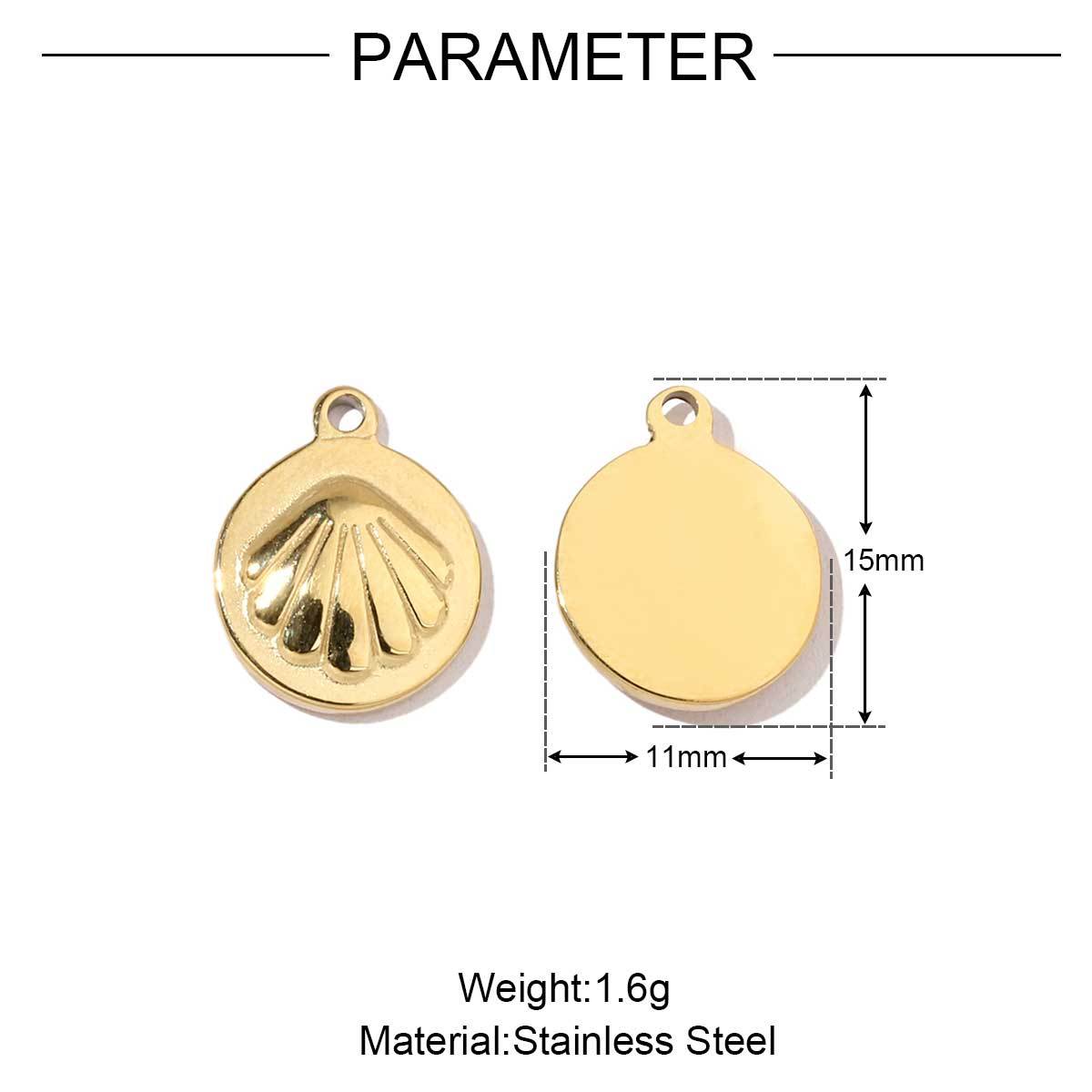 6pcs/pack Stainless Steel Mirror Polish Lobster Starfish Seahorse Charms For Necklace Bracelet Making DIY Accessories