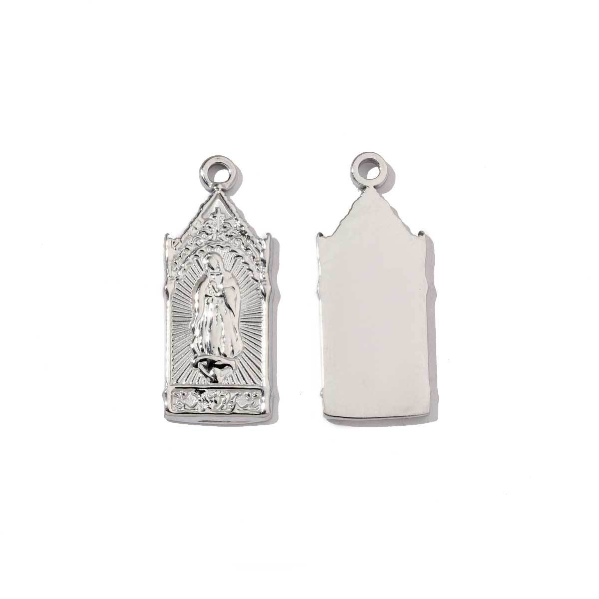 6pcs/pack Religious Stainless Steel Mirror Polish Buddha Hamsa Hand Charm Dream Catcher Small Pendant For Women DIY Jewelry Making