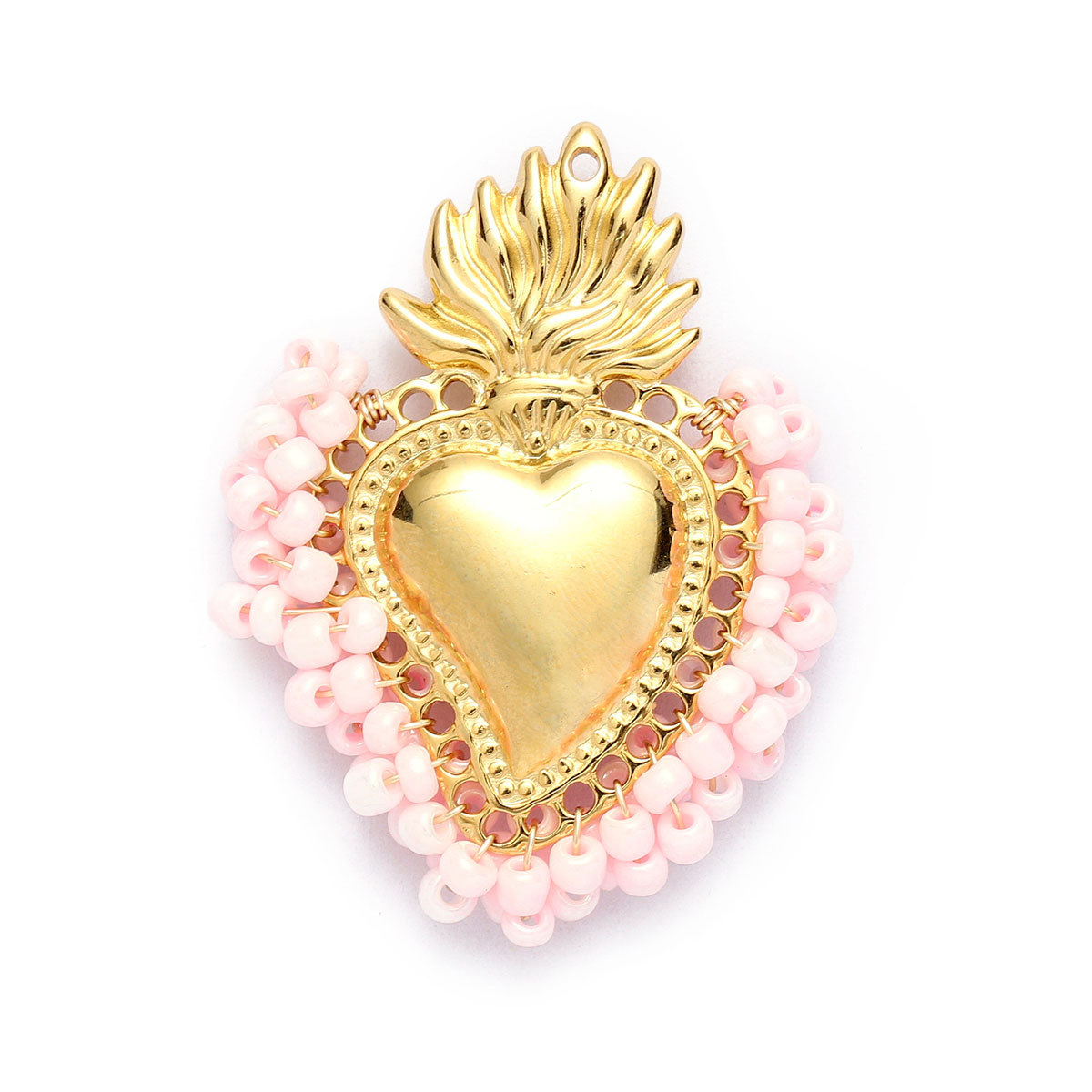 6pcs/Lot Stainless Steel Enamel Jewelry Set Strawberry Earrings & Cherry Heart Necklace Pendant Colorful DIY Charm for Women