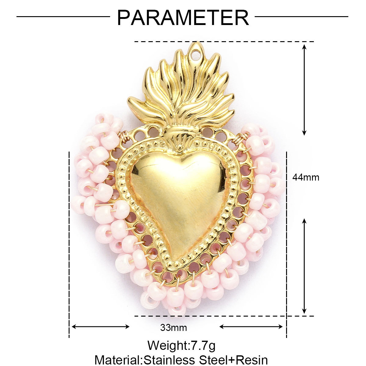 6pcs/Lot Stainless Steel Enamel Jewelry Set Strawberry Earrings & Cherry Heart Necklace Pendant Colorful DIY Charm for Women