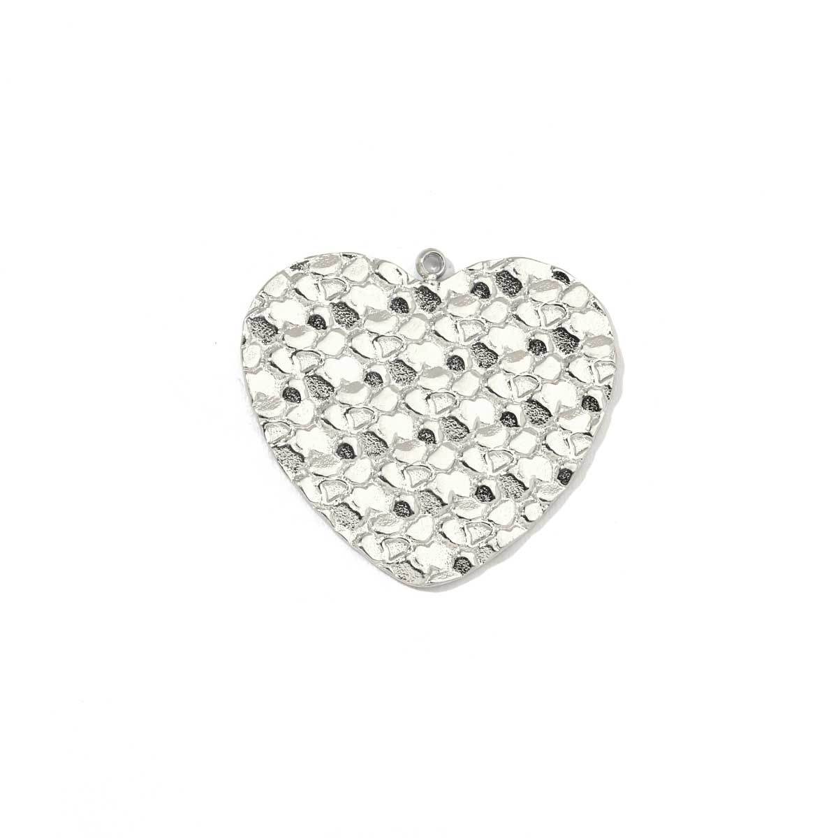6pcs/pack Fashion heart Love stainless steel Charms Mirror Polish Lock Key DIY Pendant For Women Jewelry Making Findings