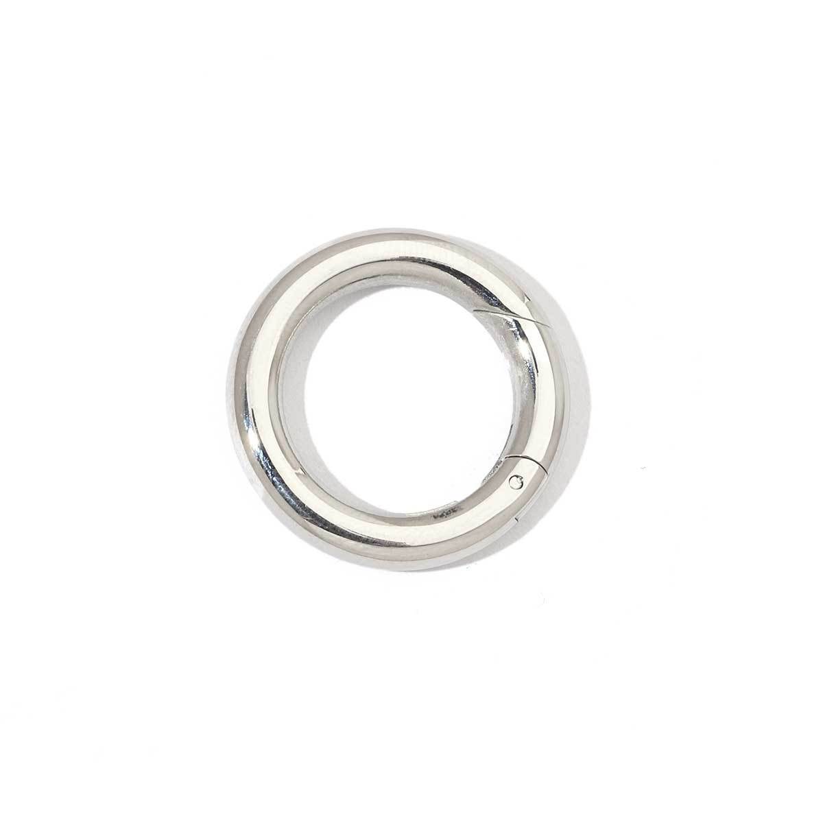 6pcs/pack Stainless Steel Mirror Polish Heart Circle Clasps Fashion Oval Spring Buckle Finding For Jewelry Making