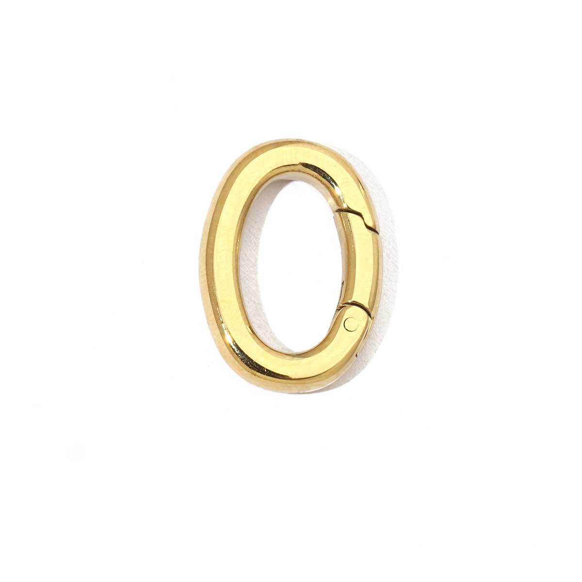 6pcs/pack Stainless Steel Mirror Polish Heart Circle Clasps Fashion Oval Spring Buckle Finding For Jewelry Making