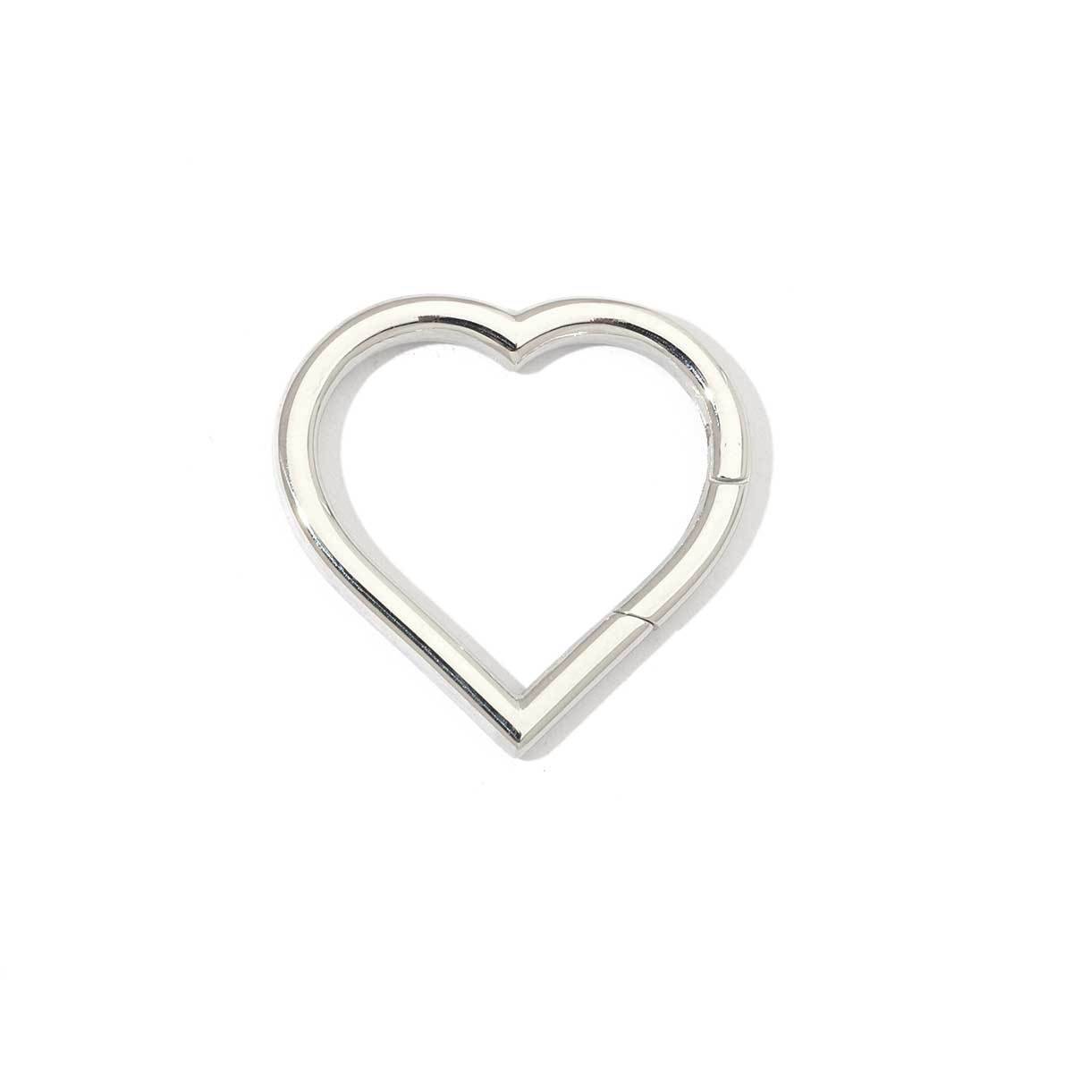 6pcs/pack Stainless Steel Mirror Polish Heart Circle Clasps Fashion Oval Spring Buckle Finding For Jewelry Making