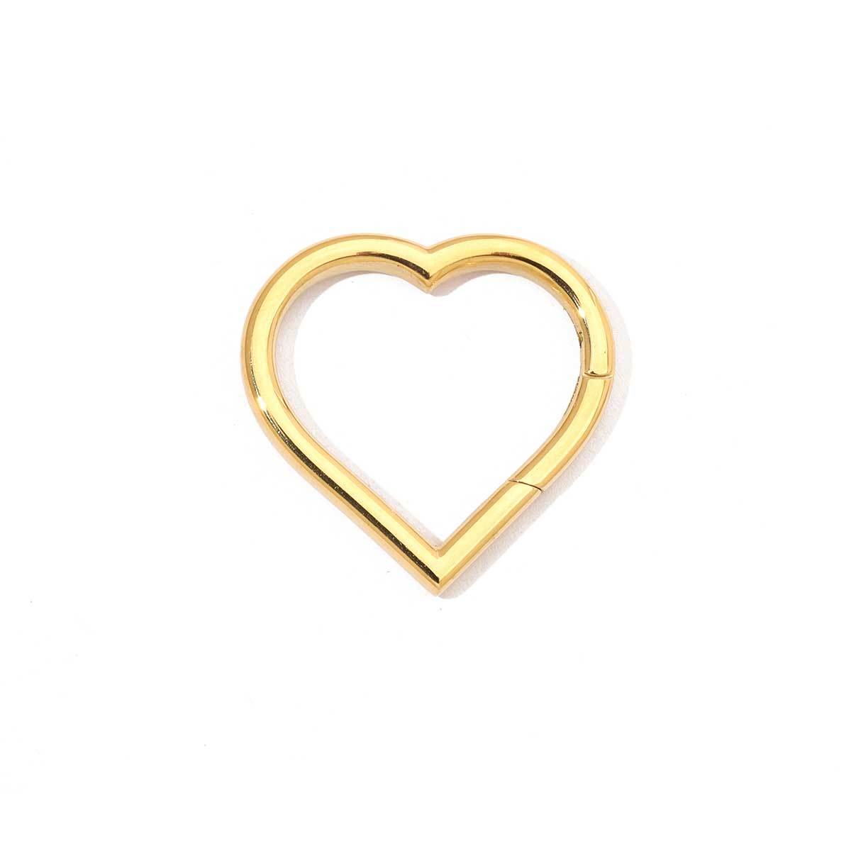 6pcs/pack Stainless Steel Mirror Polish Heart Circle Clasps Fashion Oval Spring Buckle Finding For Jewelry Making