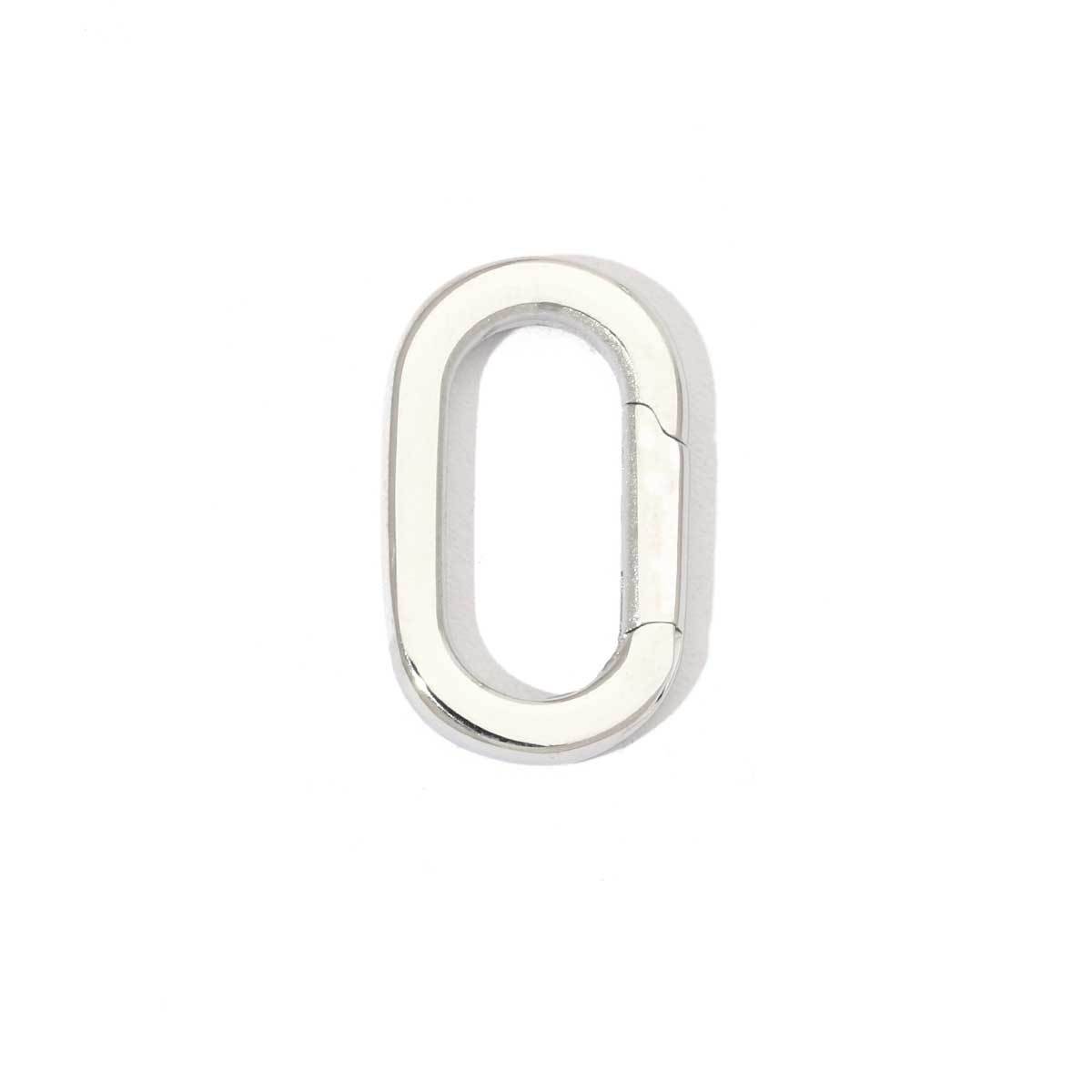 6pcs/pack Stainless Steel Mirror Polish Heart Circle Clasps Fashion Oval Spring Buckle Finding For Jewelry Making