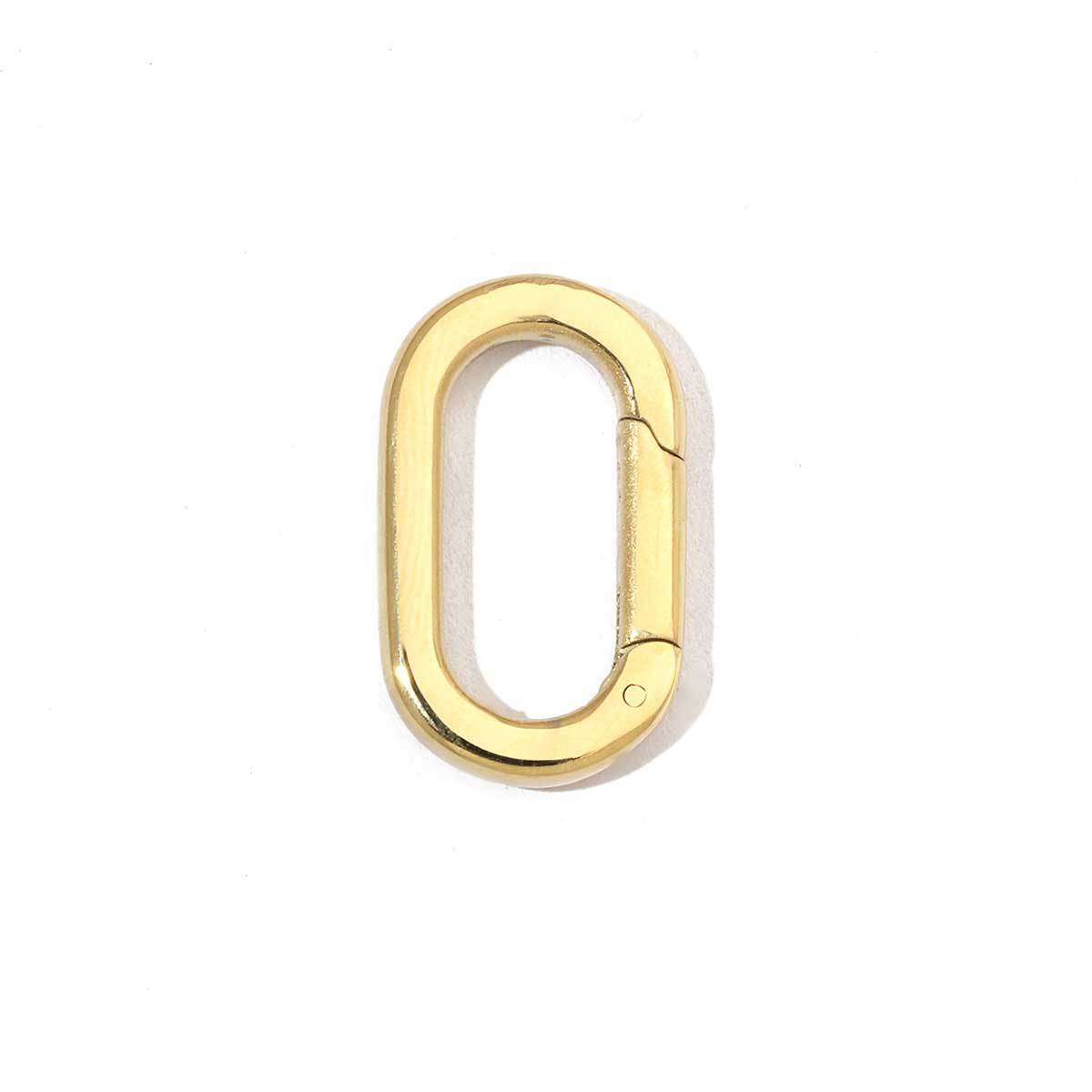 6pcs/pack Stainless Steel Mirror Polish Heart Circle Clasps Fashion Oval Spring Buckle Finding For Jewelry Making