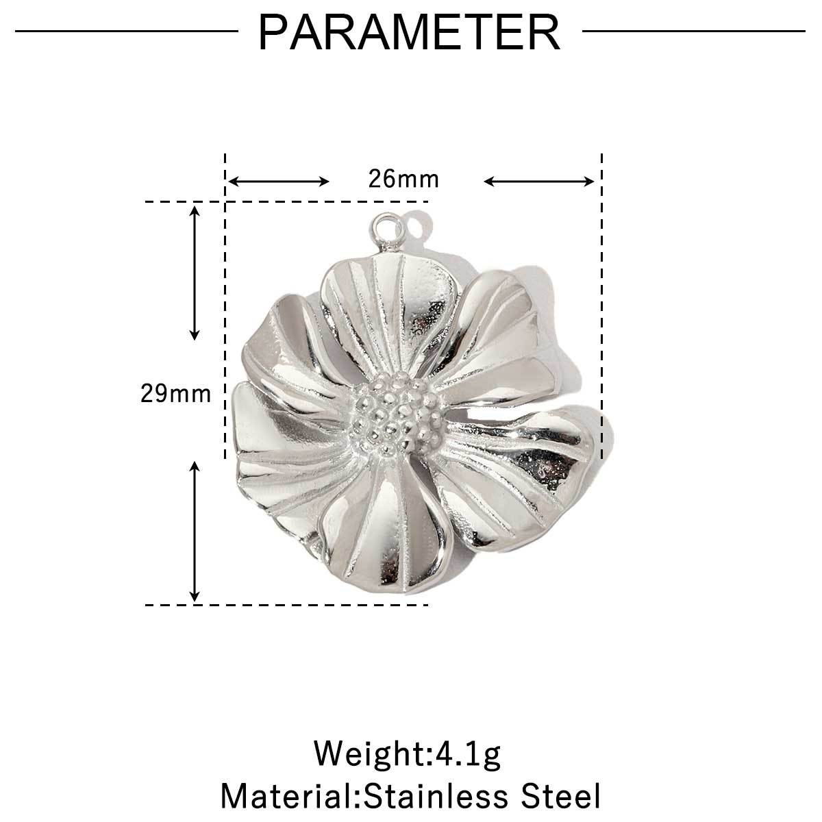 6pcs/pack Trendy Stainless Steel High Polish Cross Sunflower Charms Angel Starfish Snake Necklace DIY Small Pendant Wholesale