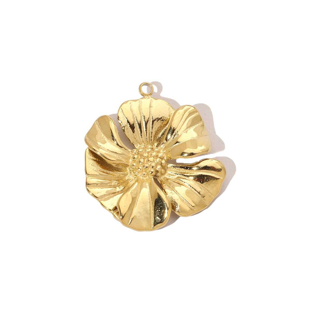 6pcs/pack Trendy Gold Color High Polish Stainless Steel God Cross Angel Charms Snake Spider Necklace DIY Small Pendant Wholesale