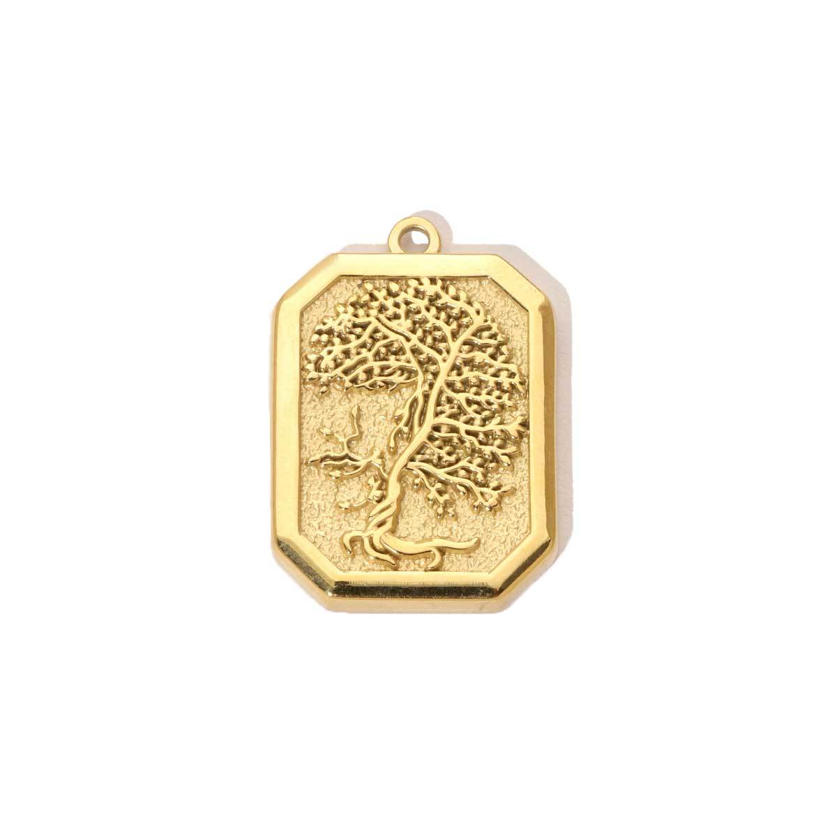 6pcs/pack Trendy Gold Color High Polish Stainless Steel God Cross Angel Charms Snake Spider Necklace DIY Small Pendant Wholesale