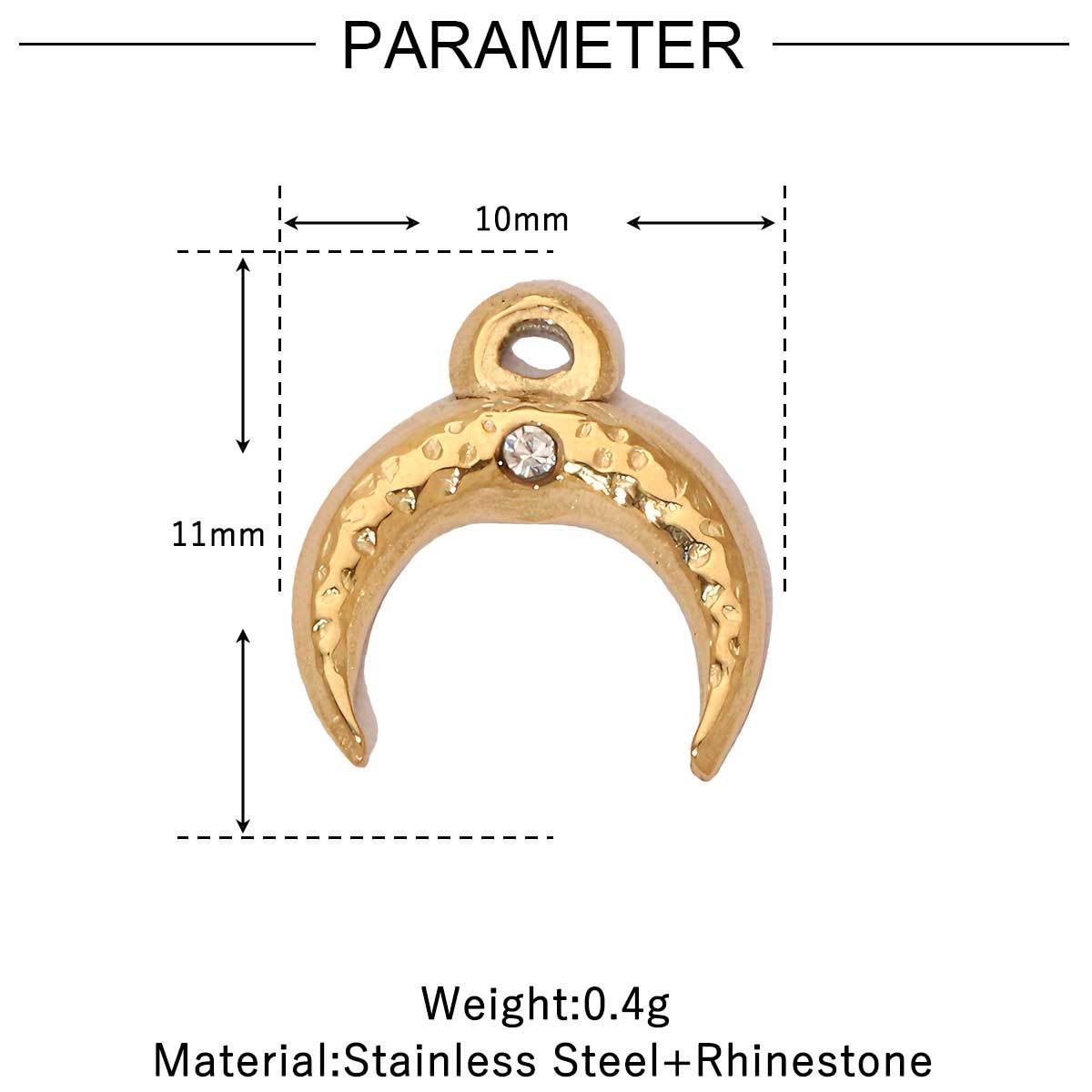 6pcs/pack Trendy Gold Color High Polish Stainless Steel God Cross Angel Charms Snake Spider Necklace DIY Small Pendant Wholesale