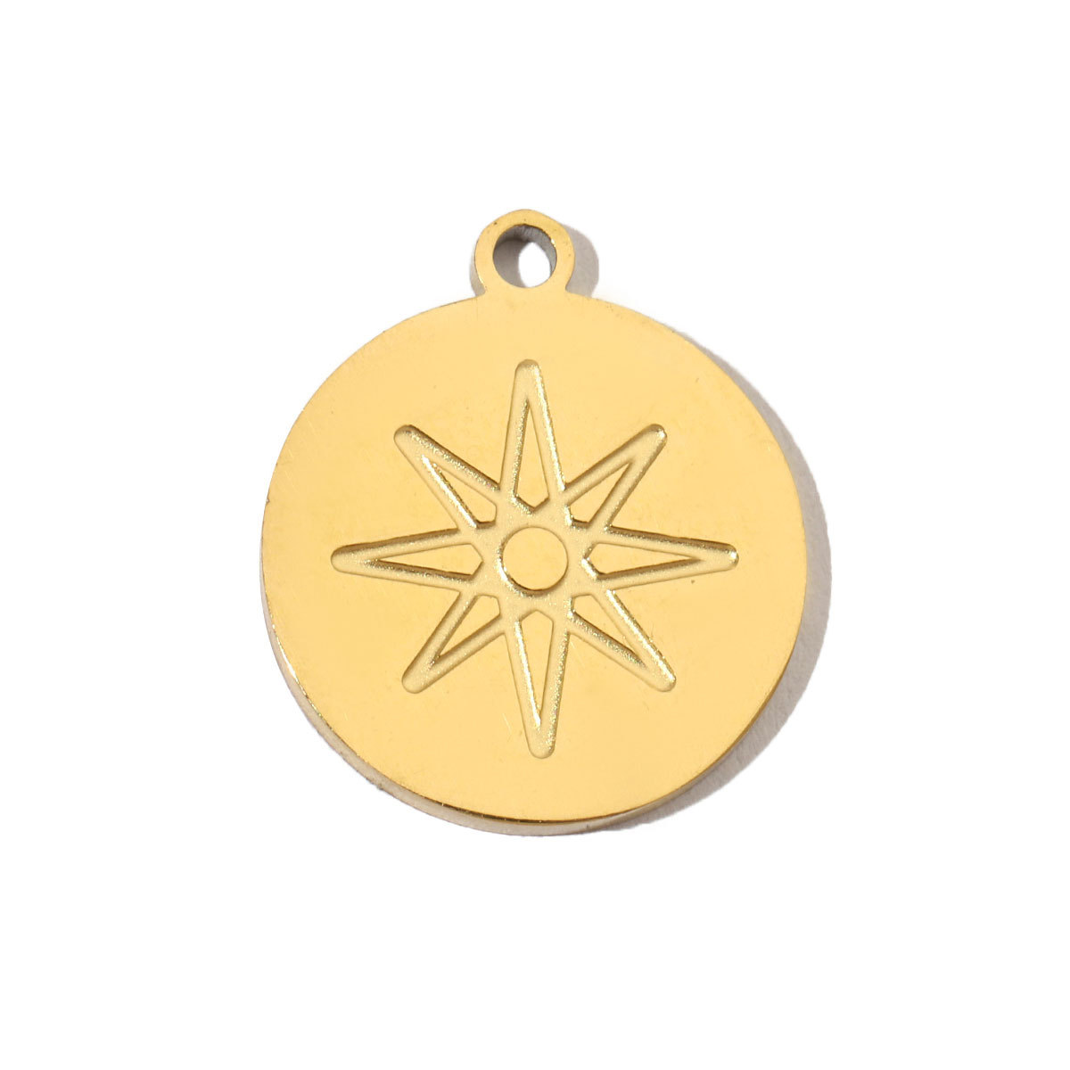 6pcs/pack Retro Life Tree Gourd DIY Bracelets Charms Gourd Evil Eye Sun Star Neaclace Pendant Female Stainless Steel 14K Gold Plated Earrings Making Jewelry