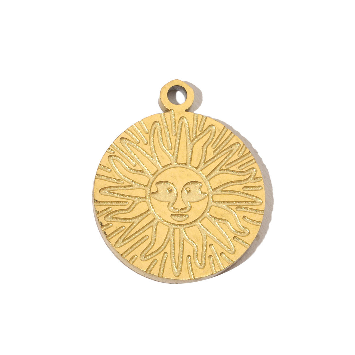 6pcs/pack Retro Life Tree Gourd DIY Bracelets Charms Gourd Evil Eye Sun Star Neaclace Pendant Female Stainless Steel 14K Gold Plated Earrings Making Jewelry
