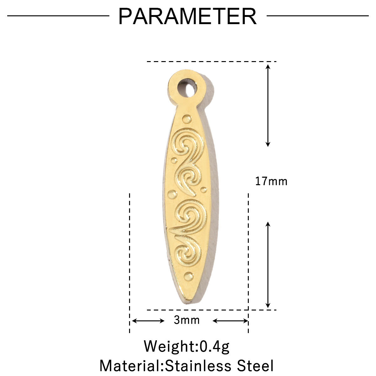 6pcs/pack Retro Life Tree Gourd DIY Bracelets Charms Gourd Evil Eye Sun Star Neaclace Pendant Female Stainless Steel 14K Gold Plated Earrings Making Jewelry