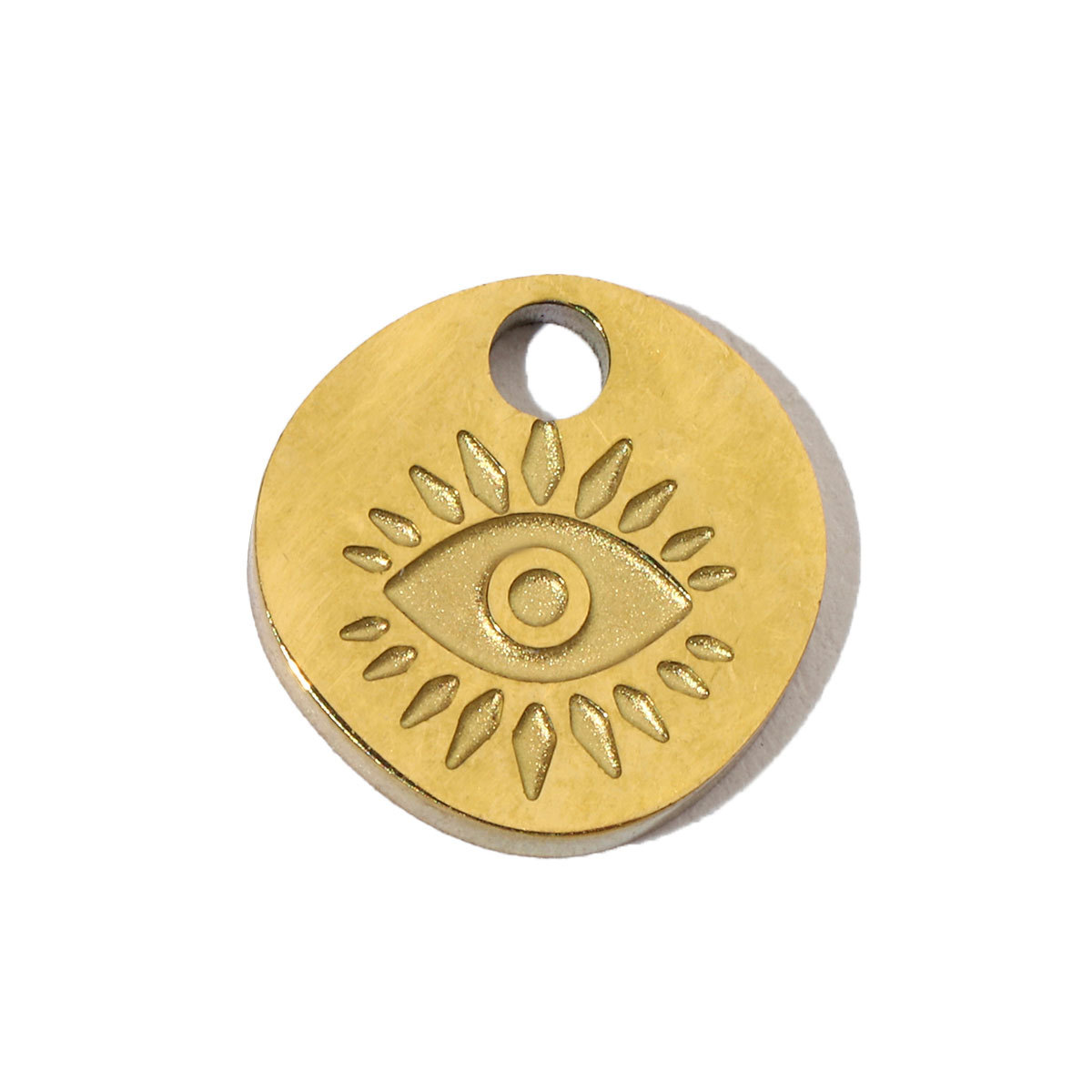 6pcs/pack Retro Life Tree Gourd DIY Bracelets Charms Gourd Evil Eye Sun Star Neaclace Pendant Female Stainless Steel 14K Gold Plated Earrings Making Jewelry