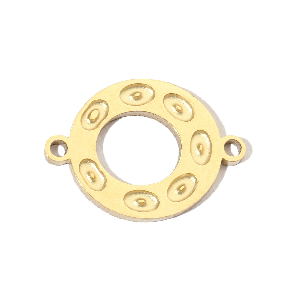 6pcs/pack Retro Life Tree Gourd DIY Bracelets Charms Gourd Evil Eye Sun Star Neaclace Pendant Female Stainless Steel 14K Gold Plated Earrings Making Jewelry