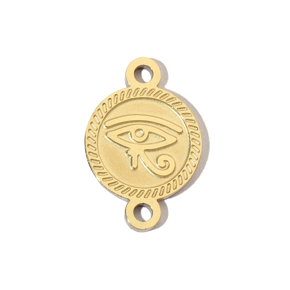 6pcs/pack Retro Life Tree Gourd DIY Bracelets Charms Gourd Evil Eye Sun Star Neaclace Pendant Female Stainless Steel 14K Gold Plated Earrings Making Jewelry