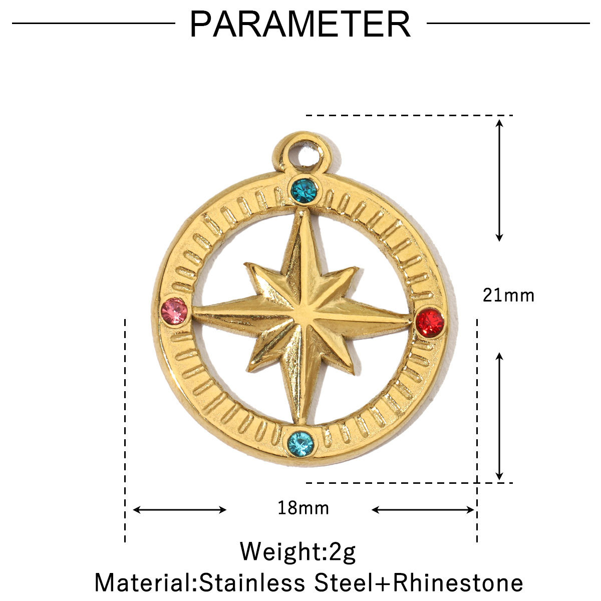 6pcs/pack Enamel Evil Eye Crab Butterfly Dog DIY Charms Women Stainless Steel Gold Plated Palm Tree Snake Neaclace Pendant Wholesale Jewelry Making