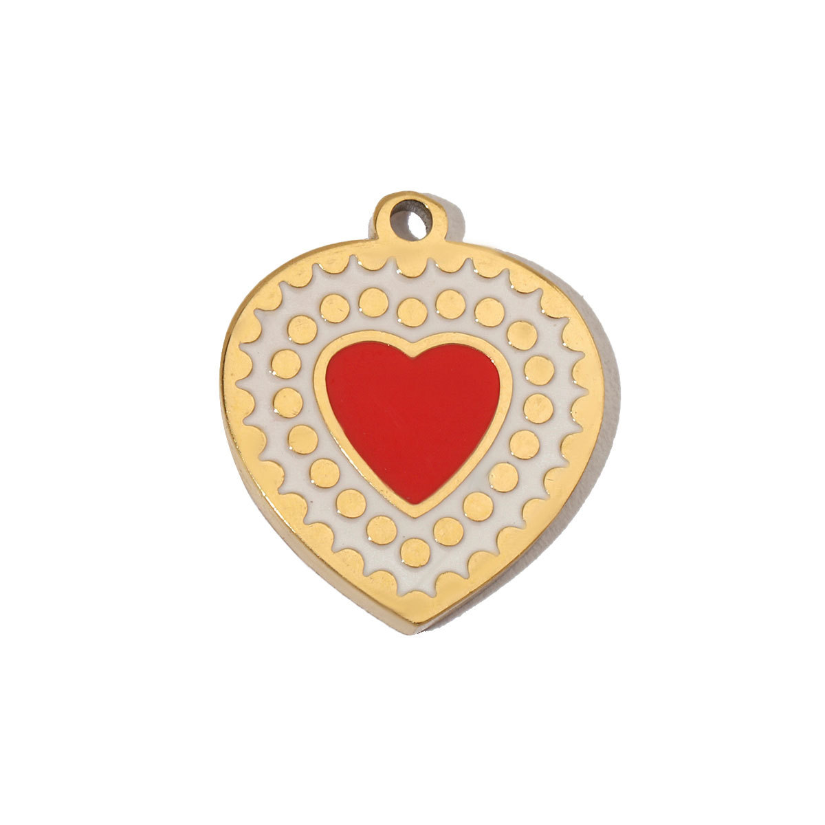 6pcs/pack Enamel Evil Eye Crab Butterfly Dog DIY Charms Women Stainless Steel Gold Plated Palm Tree Snake Neaclace Pendant Wholesale Jewelry Making