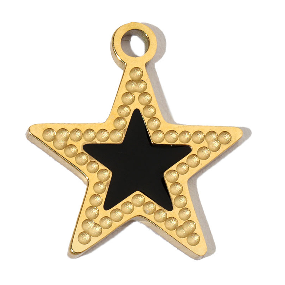 6pcs/pack Enamel Evil Eye Crab Butterfly Dog DIY Charms Women Stainless Steel Gold Plated Palm Tree Snake Neaclace Pendant Wholesale Jewelry Making