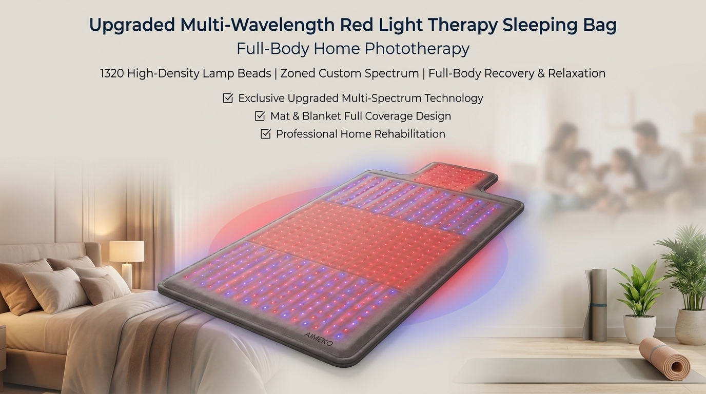 Full Body Red Light Therapy Mat Manufacturer | AIMEKO LED Infrared Therapy Mat OEM Supplier