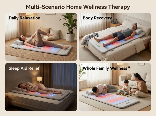 Full Body Red Light Therapy Mat Manufacturer | AIMEKO LED Infrared Therapy Mat OEM Supplier