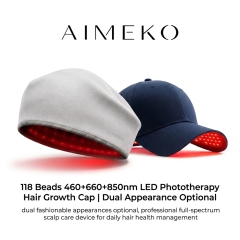 AIMEKO LED Hair Growth Cap Multi-Wavelength Wearable LED Hair Growth Solution