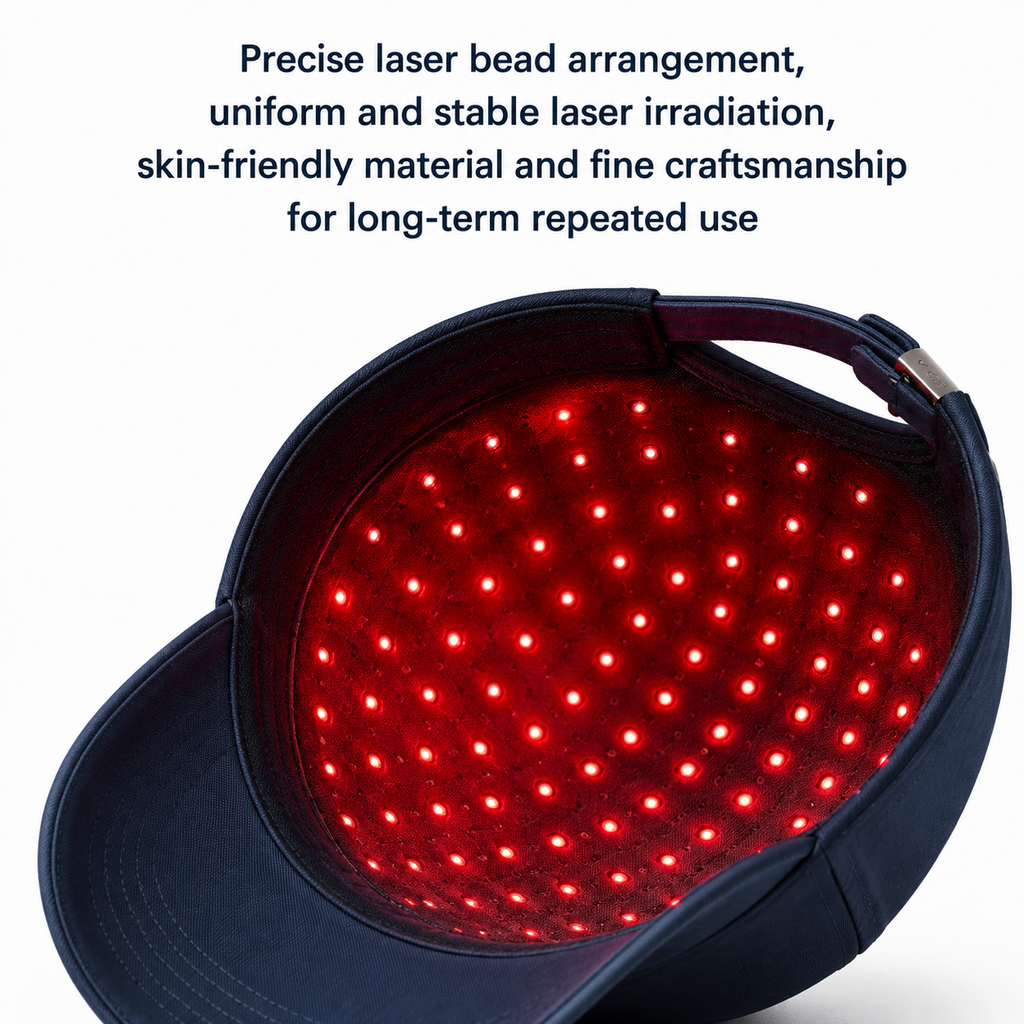 AIMEKO 650nm Pure Laser Hair Growth Cap Professional Single-Wavelength Laser Hair Growth Solution