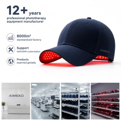 AIMEKO 650nm Pure Laser Hair Growth Cap Professional Single-Wavelength Laser Hair Growth Solution