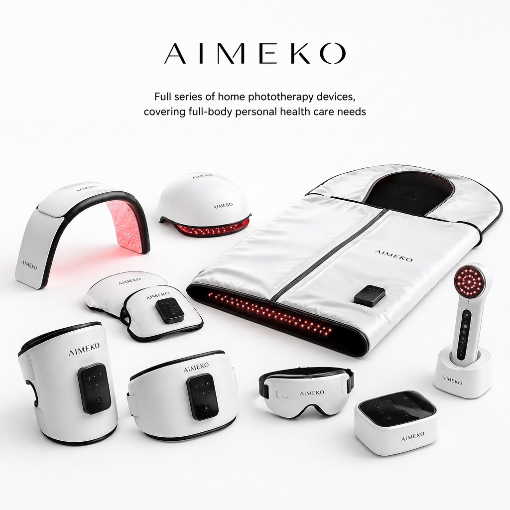 AIMEKO Red Light Therapy Knee Wrap Customized Dual-Zone LED Wellness Solution For Wearable Applications