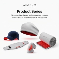 AIMEKO LED Hair Growth Cap Multi-Wavelength Wearable LED Hair Growth Solution