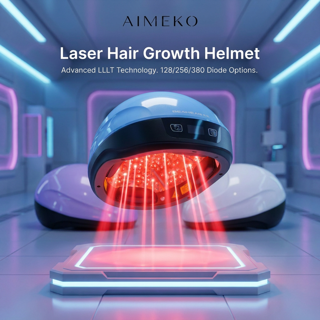 AIMEKO Laser Hair Growth Device Professional Laser Hair Growth Solution For Wearable Scalp Care Applications