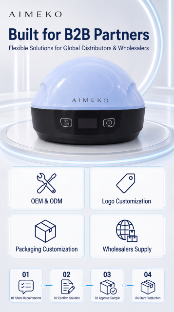 AIMEKO Laser Hair Growth Device Professional Laser Hair Growth Solution For Wearable Scalp Care Applications