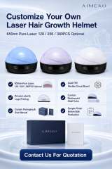 AIMEKO Laser Hair Growth Device Professional Laser Hair Growth Solution For Wearable Scalp Care Applications
